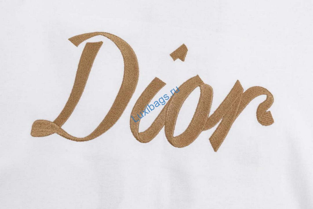 Dior 313J647 Men's Women's Relaxed Fit Cotton Jersey T-shirt D65860 | dior 313j647 mens relaxed fit cotton jersey t shirt d65860 5