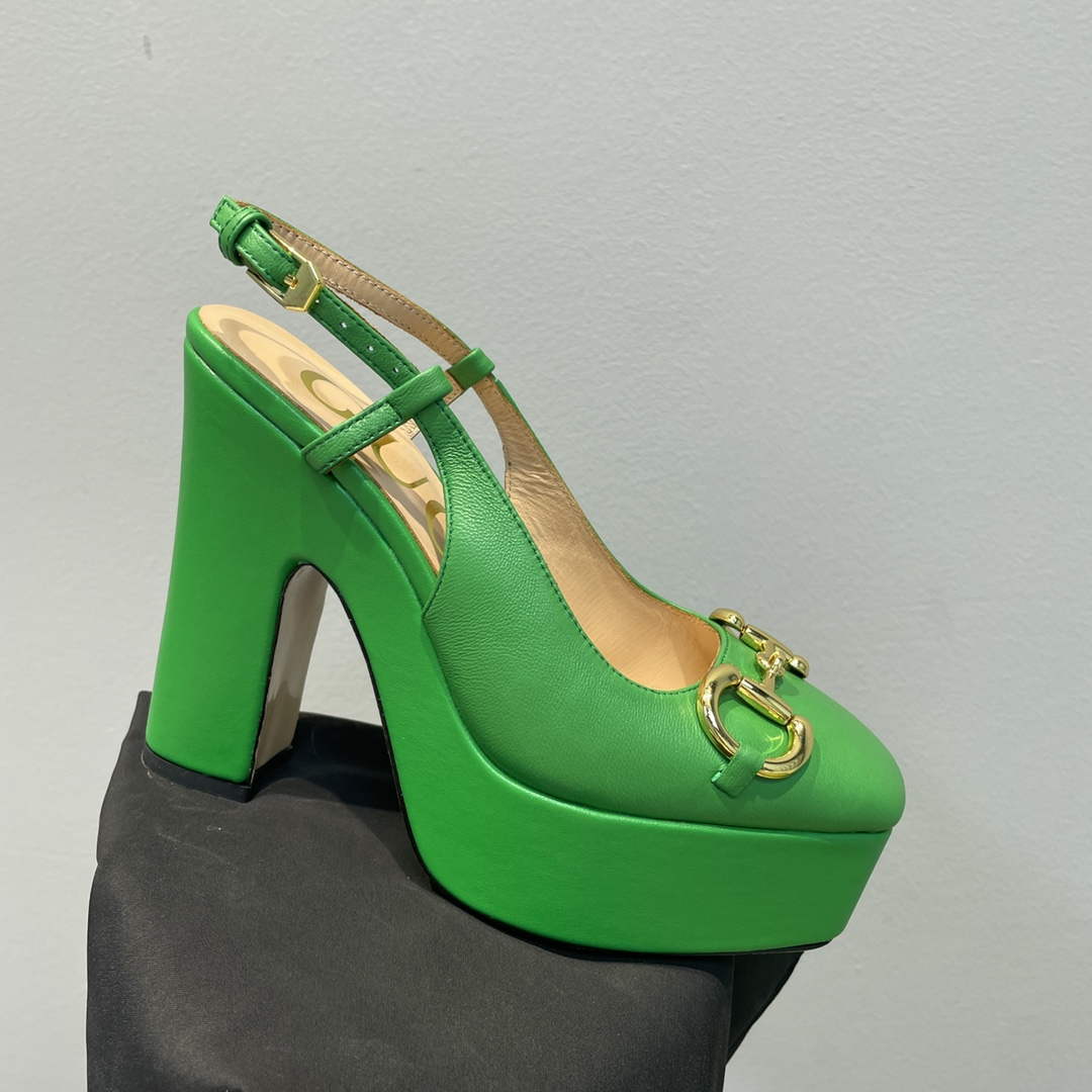 Gucci 723837 Women's high heel pump G66740 | gucci 723837 womens high heel pump g66740 7