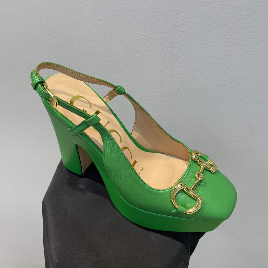 Gucci 723837 Women's high heel pump G66740 | gucci 723837 womens high heel pump g66740 8