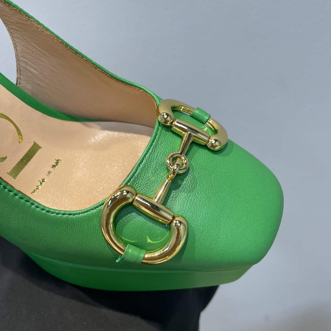 Gucci 723837 Women's high heel pump G66740 | gucci 723837 womens high heel pump g66740 9