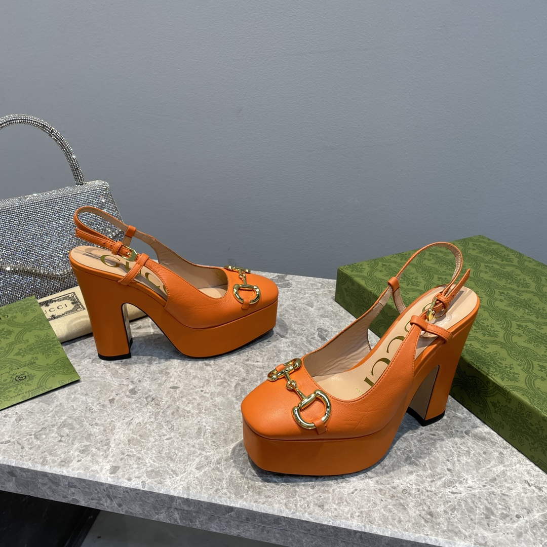 Gucci 723837 Women's high heel pump G66741 | gucci 723837 womens high heel pump g66741 5
