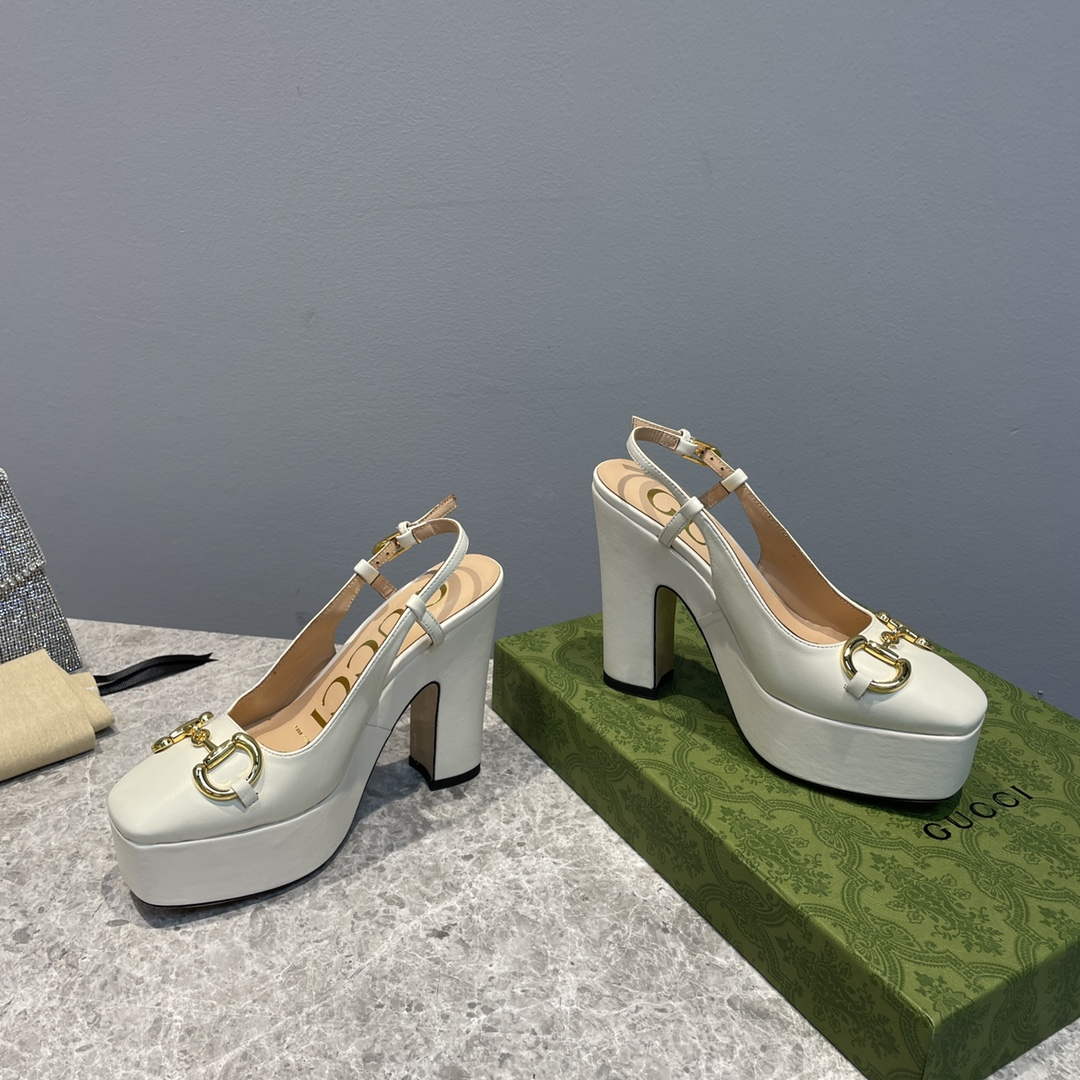 Gucci 723837 Women's high heel pump G66742 | gucci 723837 womens high heel pump g66742 4