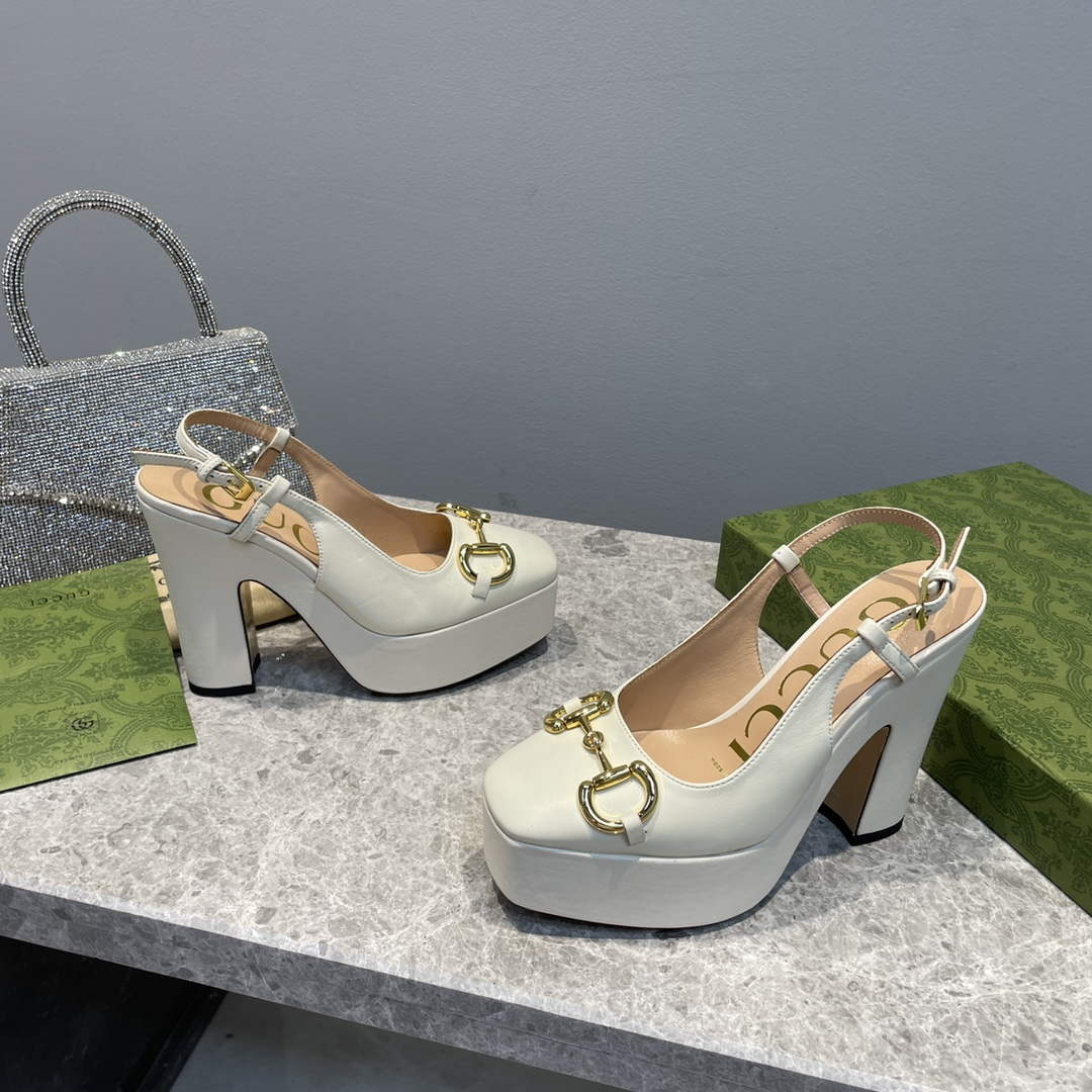 Gucci 723837 Women's high heel pump G66742 | gucci 723837 womens high heel pump g66742 5
