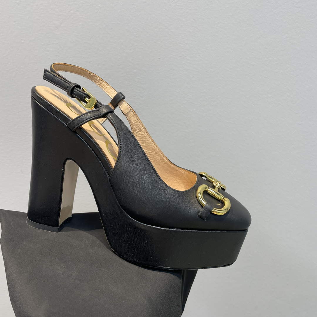 Gucci 723837 Women's high heel pump G66743 | gucci 723837 womens high heel pump g66743 7