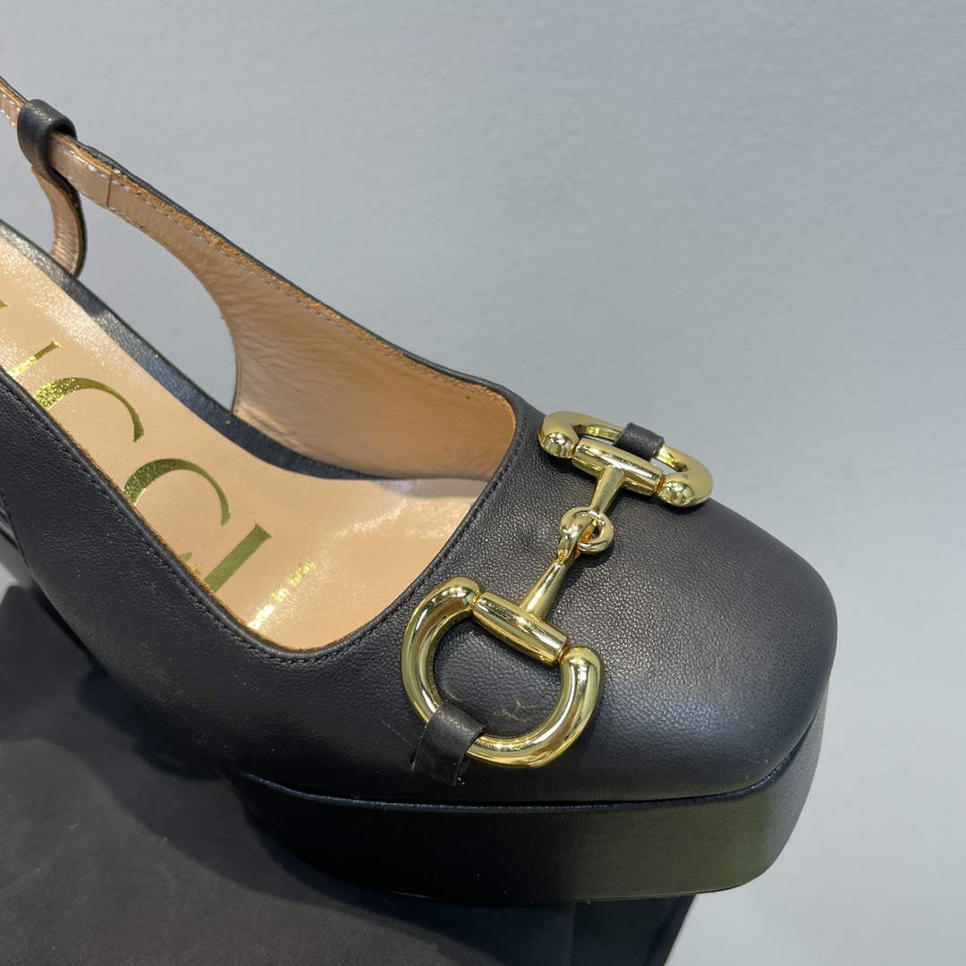 Gucci 723837 Women's high heel pump G66743 | gucci 723837 womens high heel pump g66743 9
