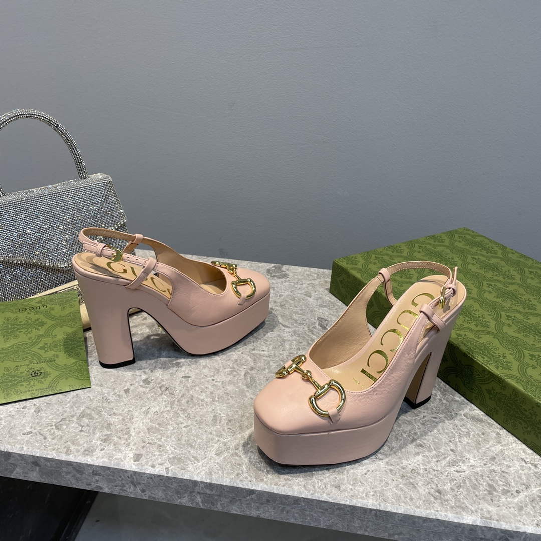Gucci 723837 Women's high heel pump G66744 | gucci 723837 womens high heel pump g66744 5