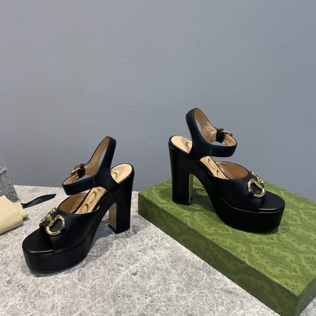 Gucci 723838 Women's high heel pump G66747 | gucci 723838 womens high heel pump g66747 4