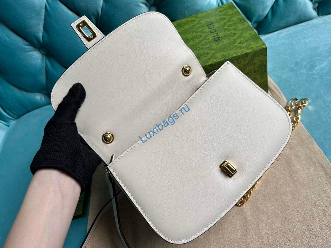 Gucci 735101 Gucci Blondie Top-handle Bag White | gucci 735101 gucci blondie top handle bag white 6