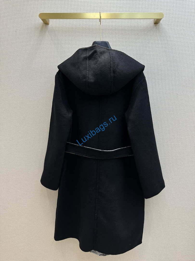 Louis Vuitton LV 1A9LDF Women's Reversible Mahina Monogram Wrap Coat L55745 | louis vuitton lv 1a9ldf womens reversible mahina monogram wrap coat l55745 007