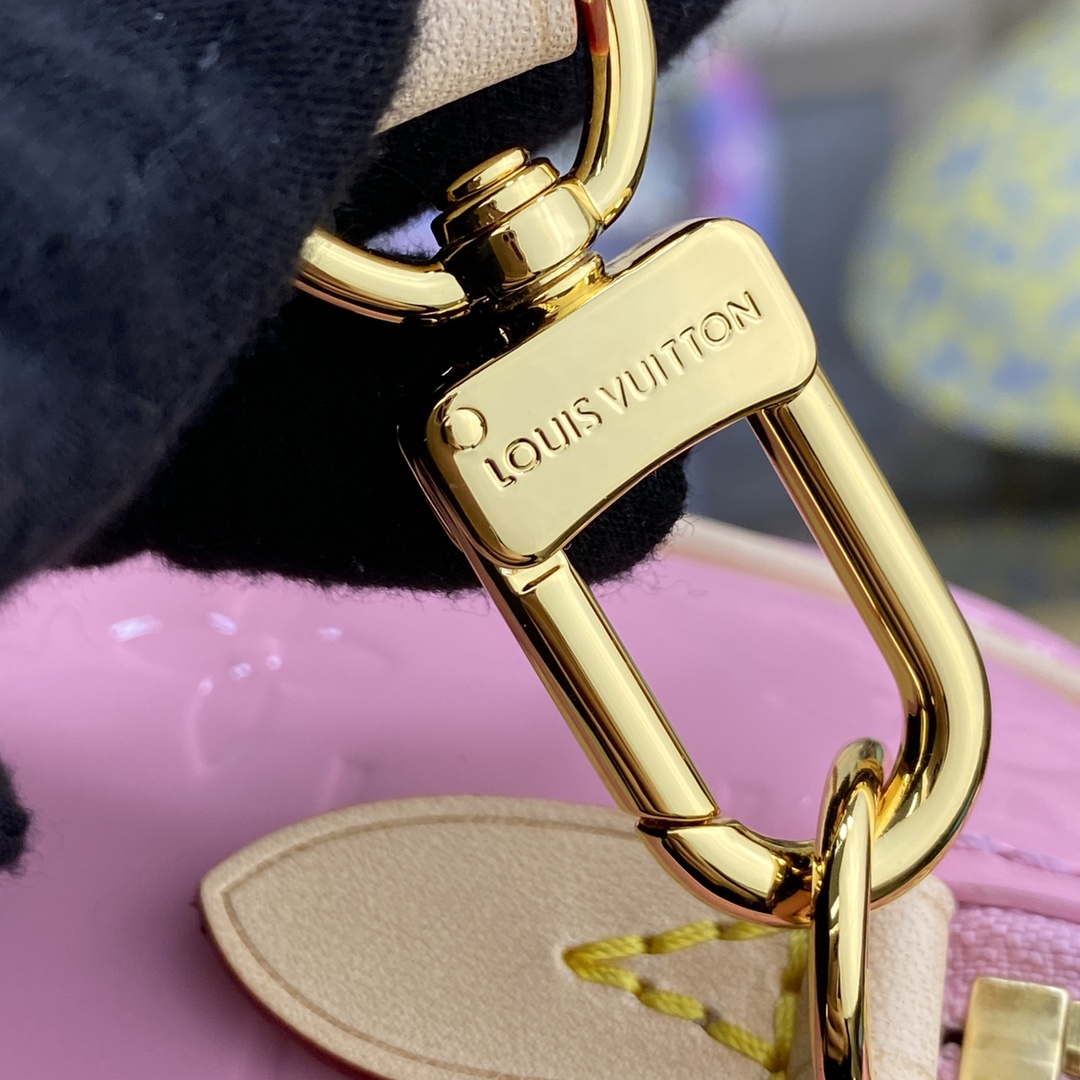 Louis Vuitton LV M81879 Nano Speedy Bag Monogram vernis | louis vuitton m81879 lv nano speedy bag monogram vernis 007