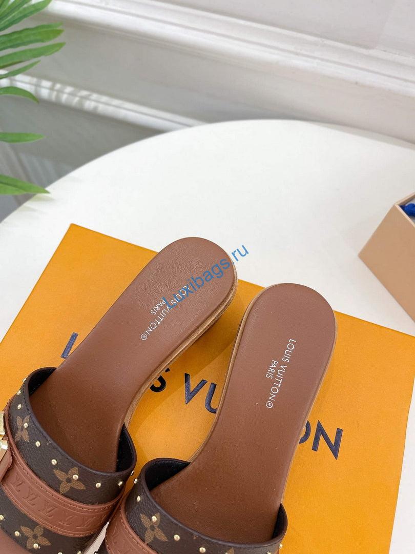 LV 1AADI2 Louis Vuitton Lock It Mules L99034 | lv 1aac3y louis vuitton lock it flat mules l99034 8