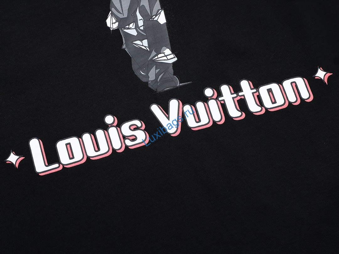 LV 1AAU5D Men's Women's LV Frequency Graphic T-Shirt L66461 | lv 1aau5d mens womens lv frequency graphic t shirt l66461 4