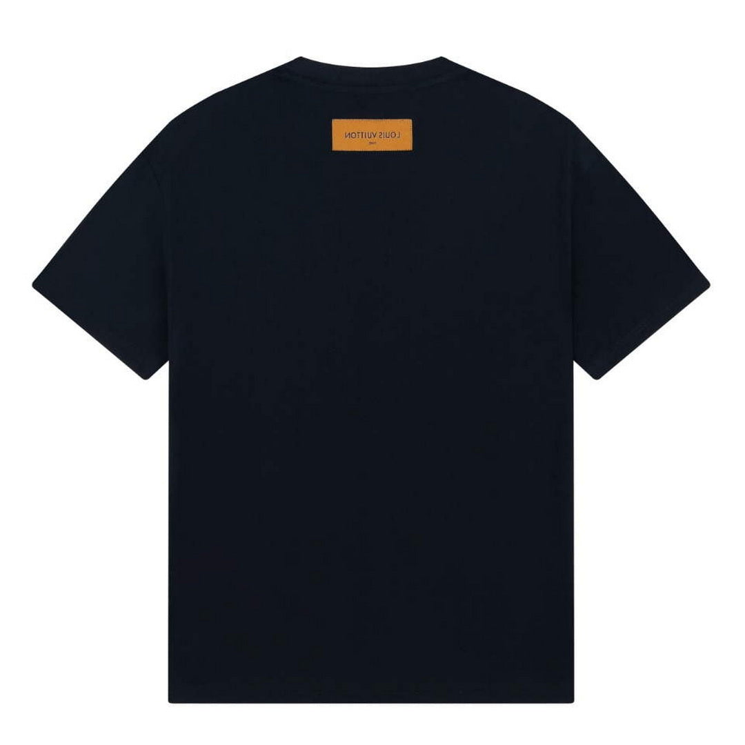 LV 1AAU5D Men's Women's LV Frequency Graphic T-Shirt L66465 | lv 1aau5d mens womens lv frequency graphic t shirt l66465 3
