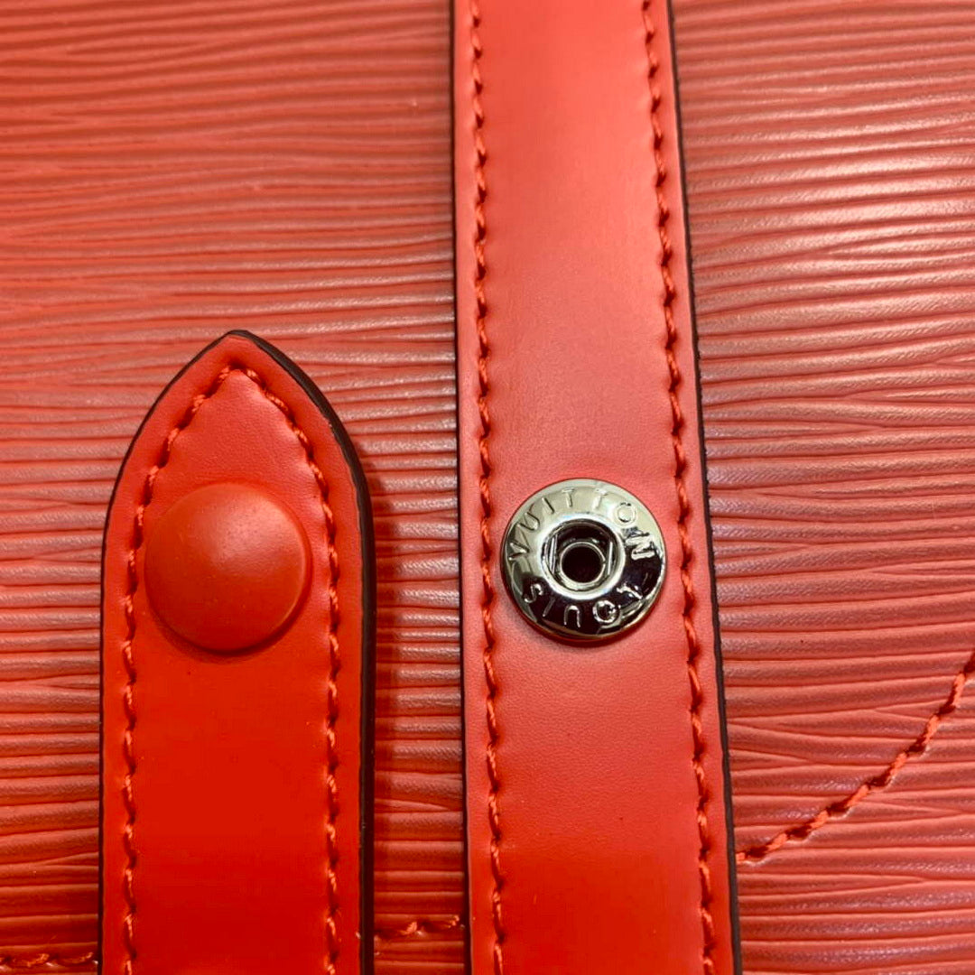 LV M41379 Louis Vuitton Backpack Orange | lv m41379 louis vuitton lv x supreme backpack orange 6