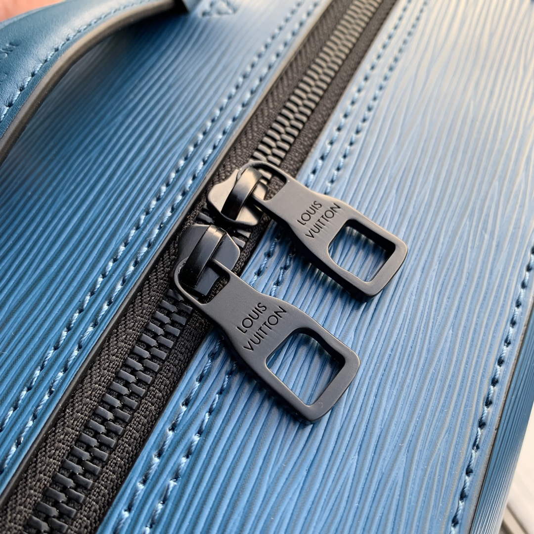 LV M44752 Louis Vuitton Soft Trunk Small Backpack Blue | lv m44752 louis vuitton soft trunk small backpack blue 6