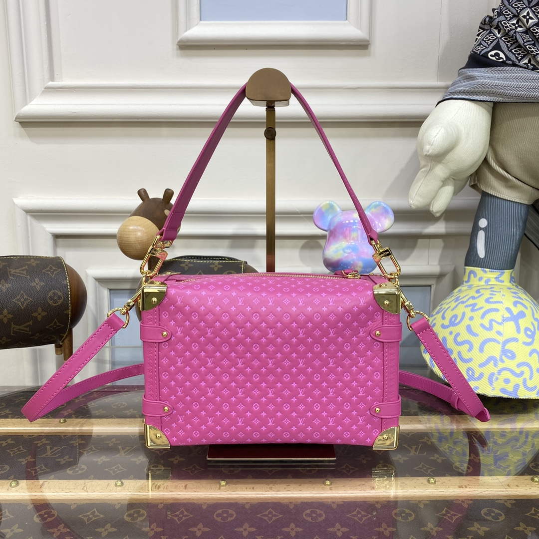 LV M46358 Louis Vuitton Side Trunk PM Bag M21709 Rose | lv m46358 louis vuitton side trunk pm bag m21709 rose 2 luxibags.ru 1
