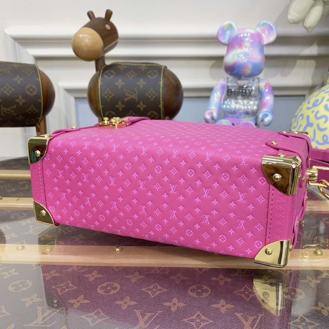 LV M46358 Louis Vuitton Side Trunk PM Bag M21709 Rose | lv m46358 louis vuitton side trunk pm bag m21709 rose 4 luxibags.ru 1