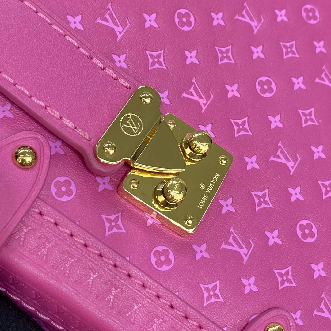 LV M46358 Louis Vuitton Side Trunk PM Bag M21709 Rose | lv m46358 louis vuitton side trunk pm bag m21709 rose 5 luxibags.ru 1