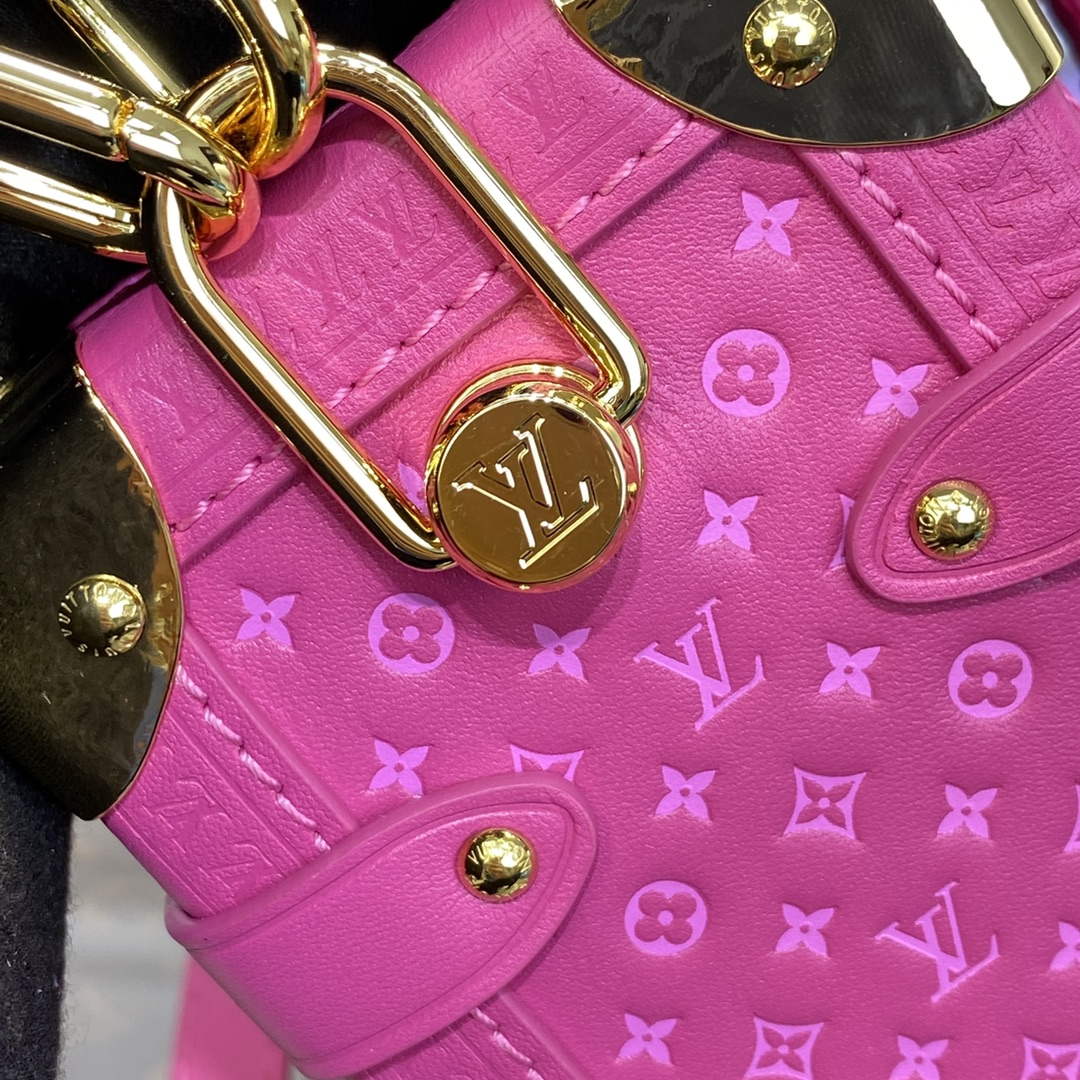 LV M46358 Louis Vuitton Side Trunk PM Bag M21709 Rose | lv m46358 louis vuitton side trunk pm bag m21709 rose 6 luxibags.ru 1