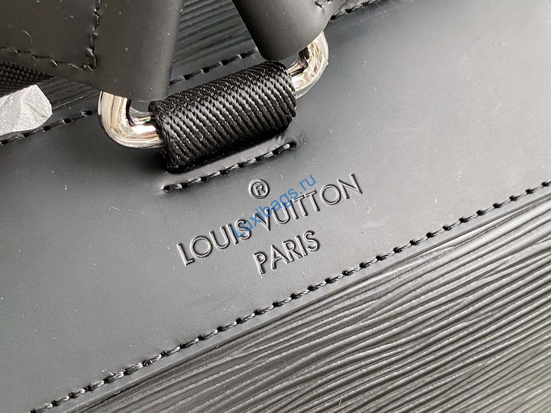 LV M50159 Louis Vuitton Christopher PM Epi Black | lv m50159 louis vuitton christopher pm epi black 006