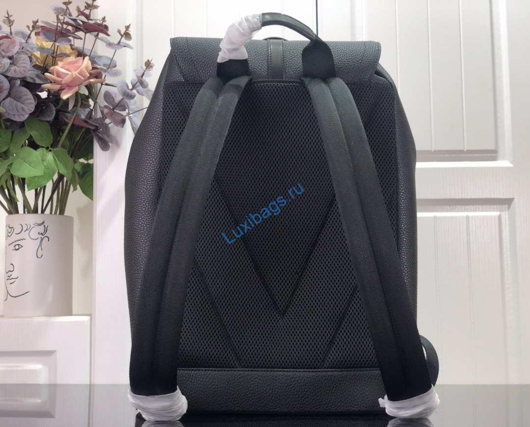LV M58644 Louis Vuitton Christopher Slim Backpack Black | lv m58644 louis vuitton christopher slim backpack black 003 1