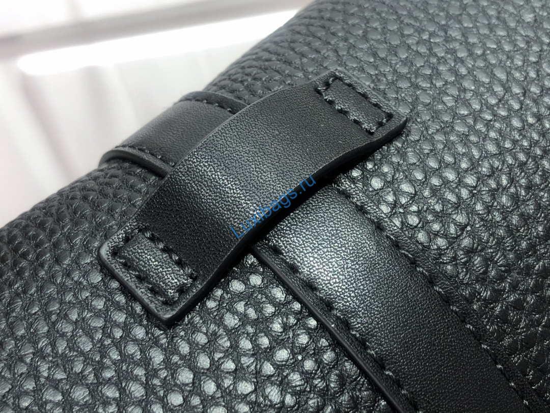 LV M58644 Louis Vuitton Christopher Slim Backpack Black | lv m58644 louis vuitton christopher slim backpack black 004 1