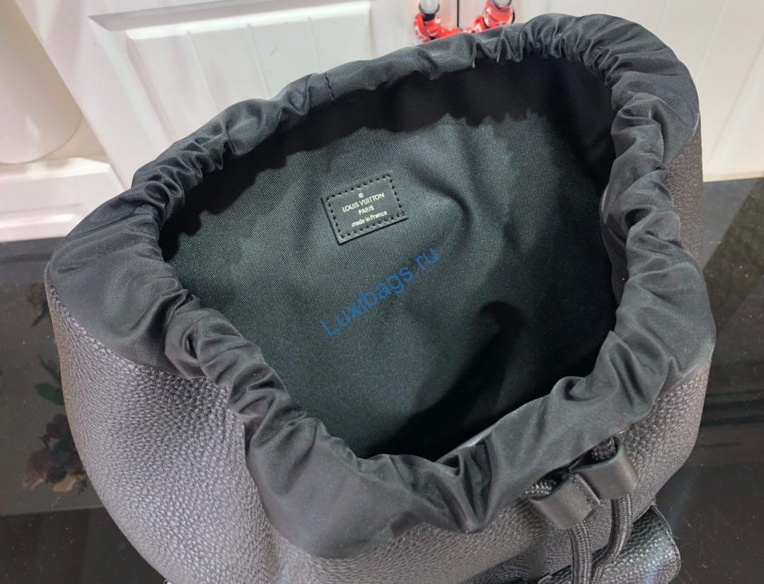 LV M58644 Louis Vuitton Christopher Slim Backpack Black | lv m58644 louis vuitton christopher slim backpack black 009 1