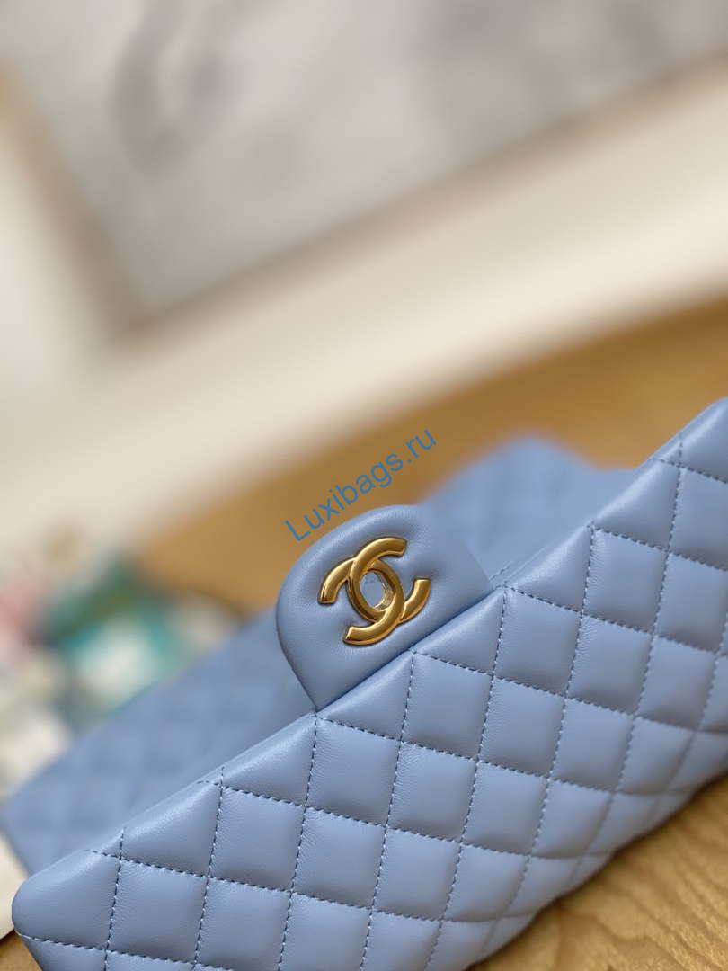 chanel a01112 flap classic bag lambskin light blue gold 2 Chanel A01112 Flap Classic Bag Lambskin Light Blue Gold | chanel a01112 flap classic bag lambskin light blue gold 003