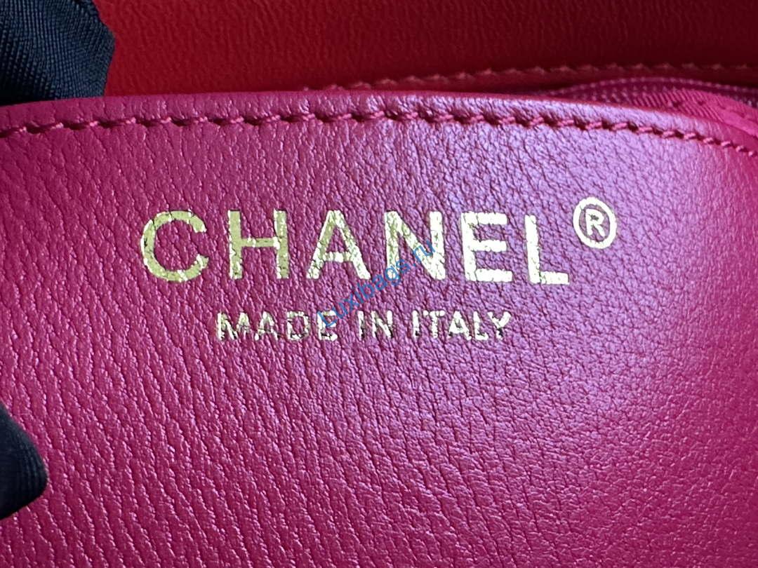Chanel AS3986 Small Flap Bag Lambskin Plexi & Gold-Tone Meta Red | chanel as3986 small flap bag lambskin plexi gold tone meta red 008