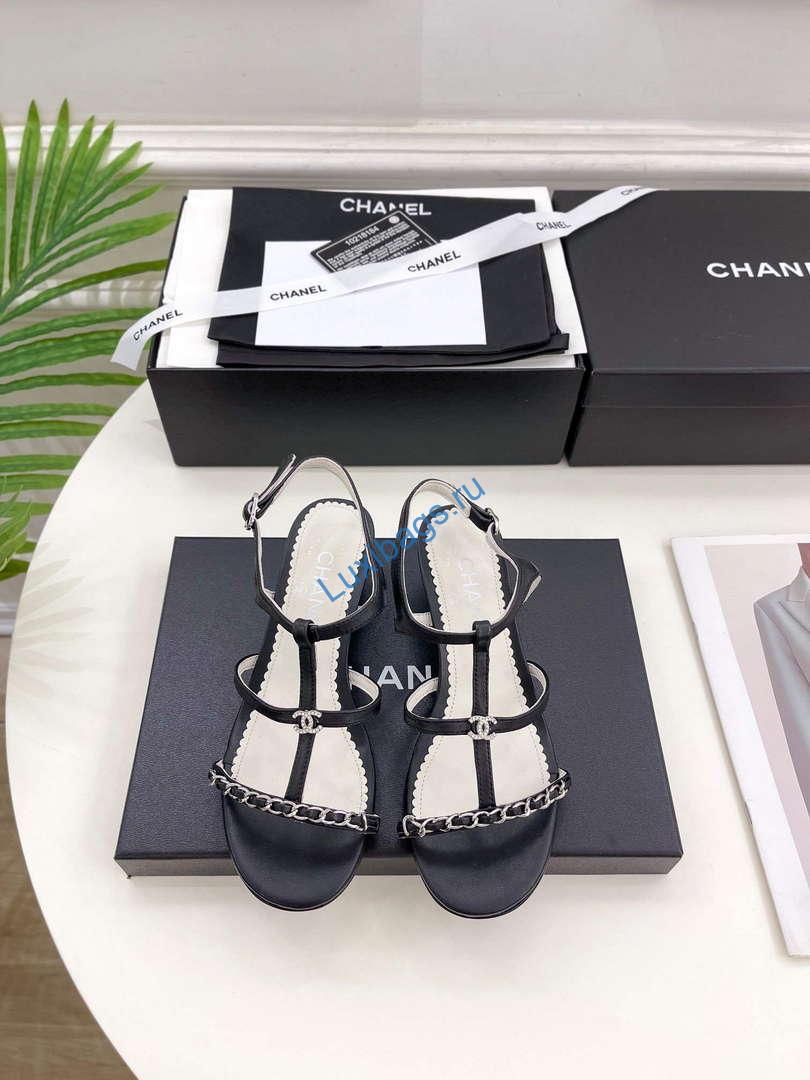 Chanel G39645 Women's Sandals C91320 | chanel g39645 womens sandals c91320 1