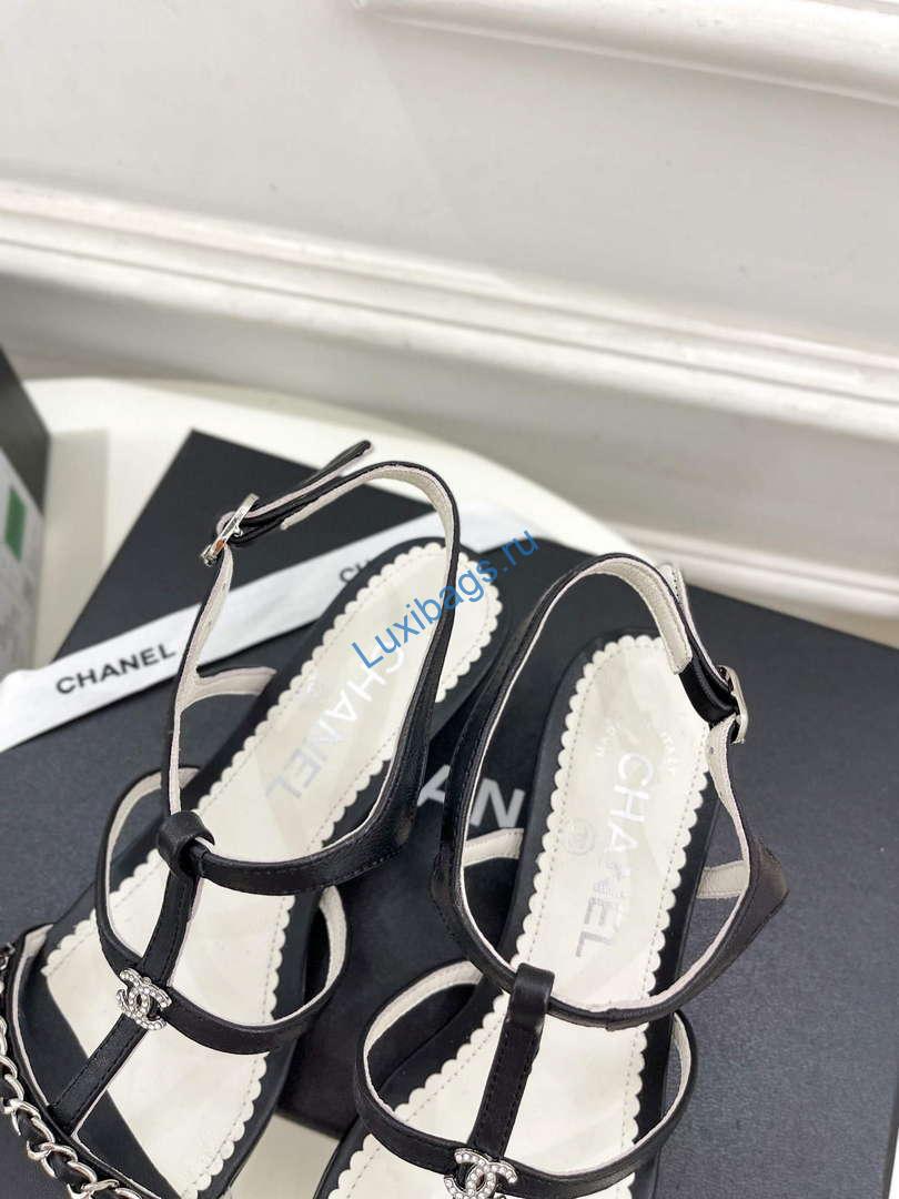 Chanel G39645 Women's Sandals C91320 | chanel g39645 womens sandals c91320 7