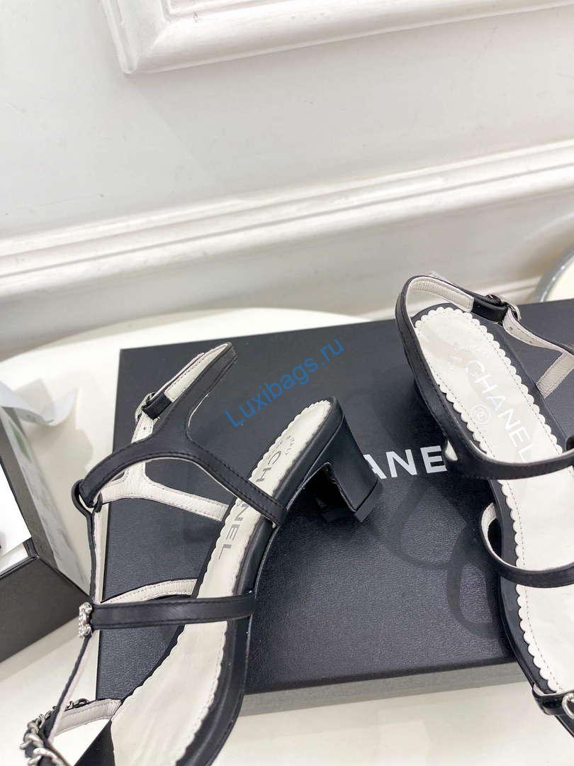 Chanel G39645 Women's Sandals C91320 | chanel g39645 womens sandals c91320 8