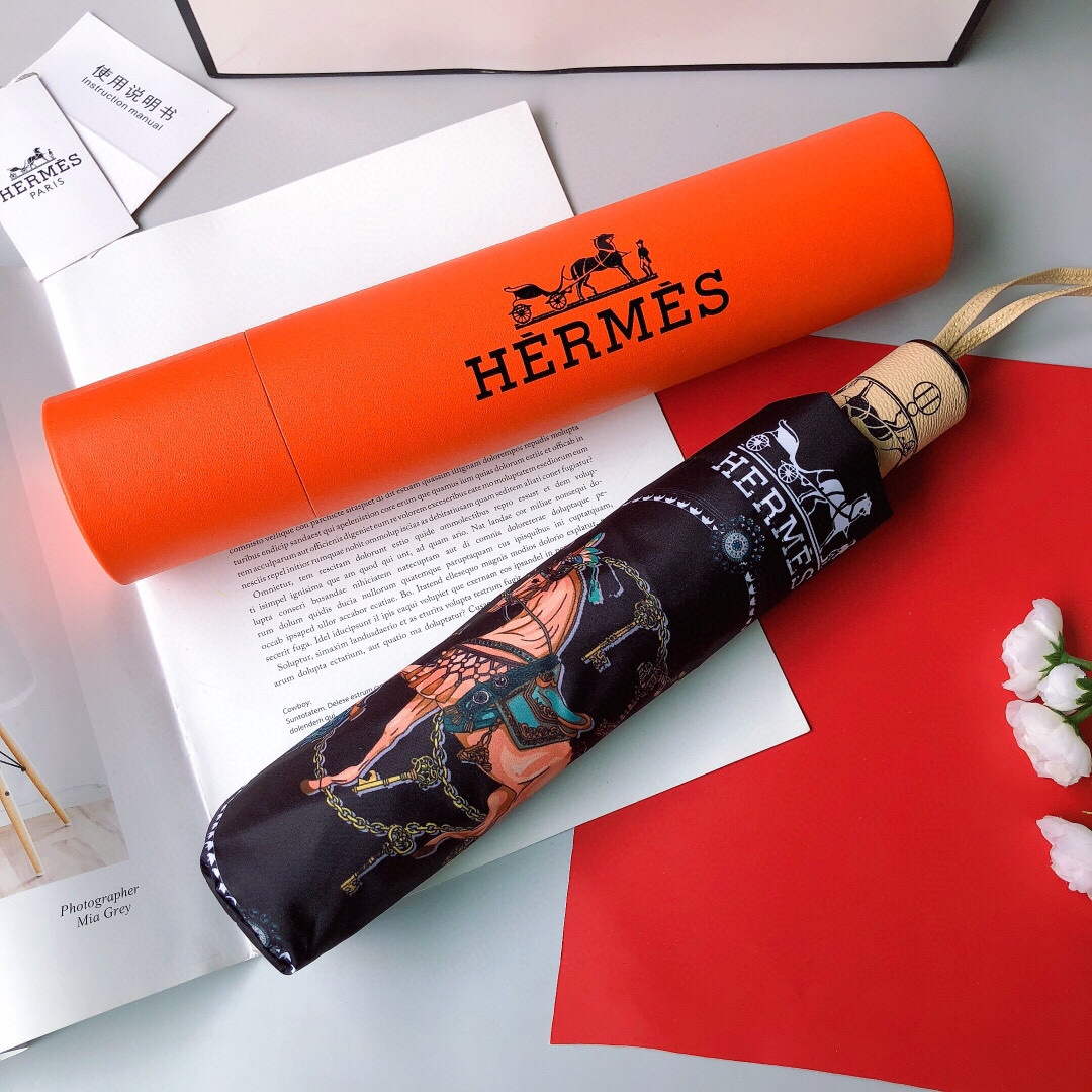 Hermes Fashion Folding Sun Umbrella H33463 | hermes fashion folding sun umbrella h33463 2