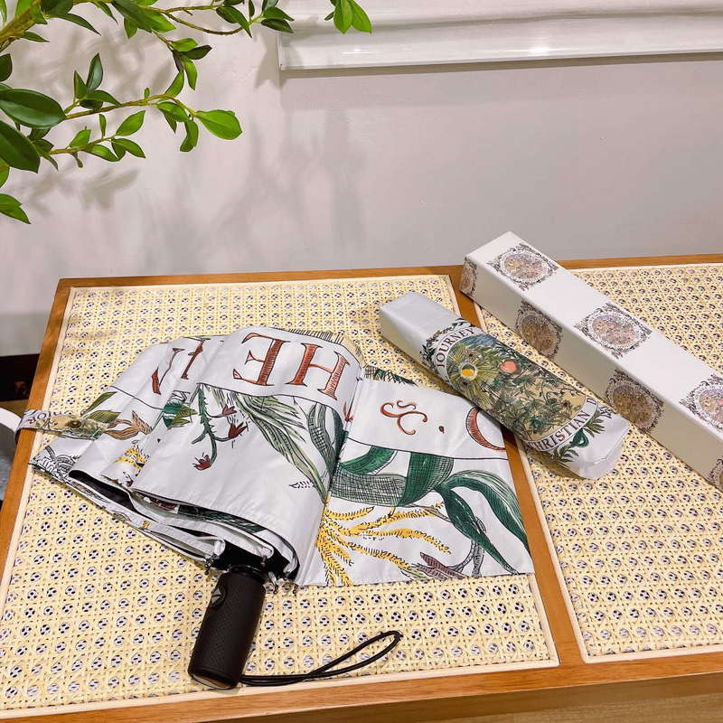 Dior Fashion Folding Sun Umbrella D77224 | hermes fashion folding sun umbrella h33486 6