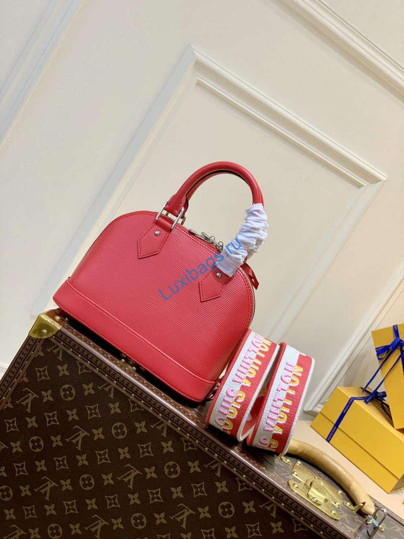 LV M59346 Louis Vuitton Alma BB Bag Dragon Fruit Pink