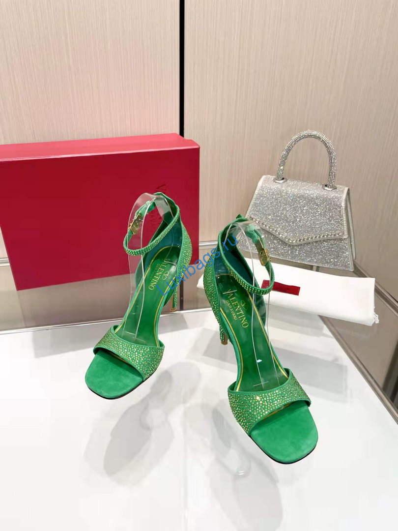 Valentino Women's Full Diamond Shoes 95mm V75471 | valentino womens full diamond shoes 95mm v75471 3