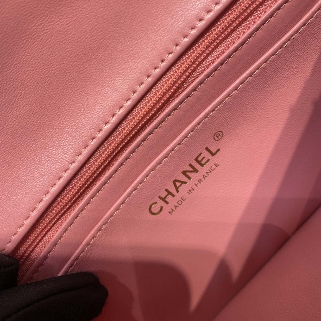 Chanel A1116 Mini Flap Classic Handbag Tweed & Gold-Tone Metal Pink | chanel a1116 mini flap classic handbag tweed gold tone metal pink 008 91eb8e90 782d 422e a057 ce3f77b84c5e
