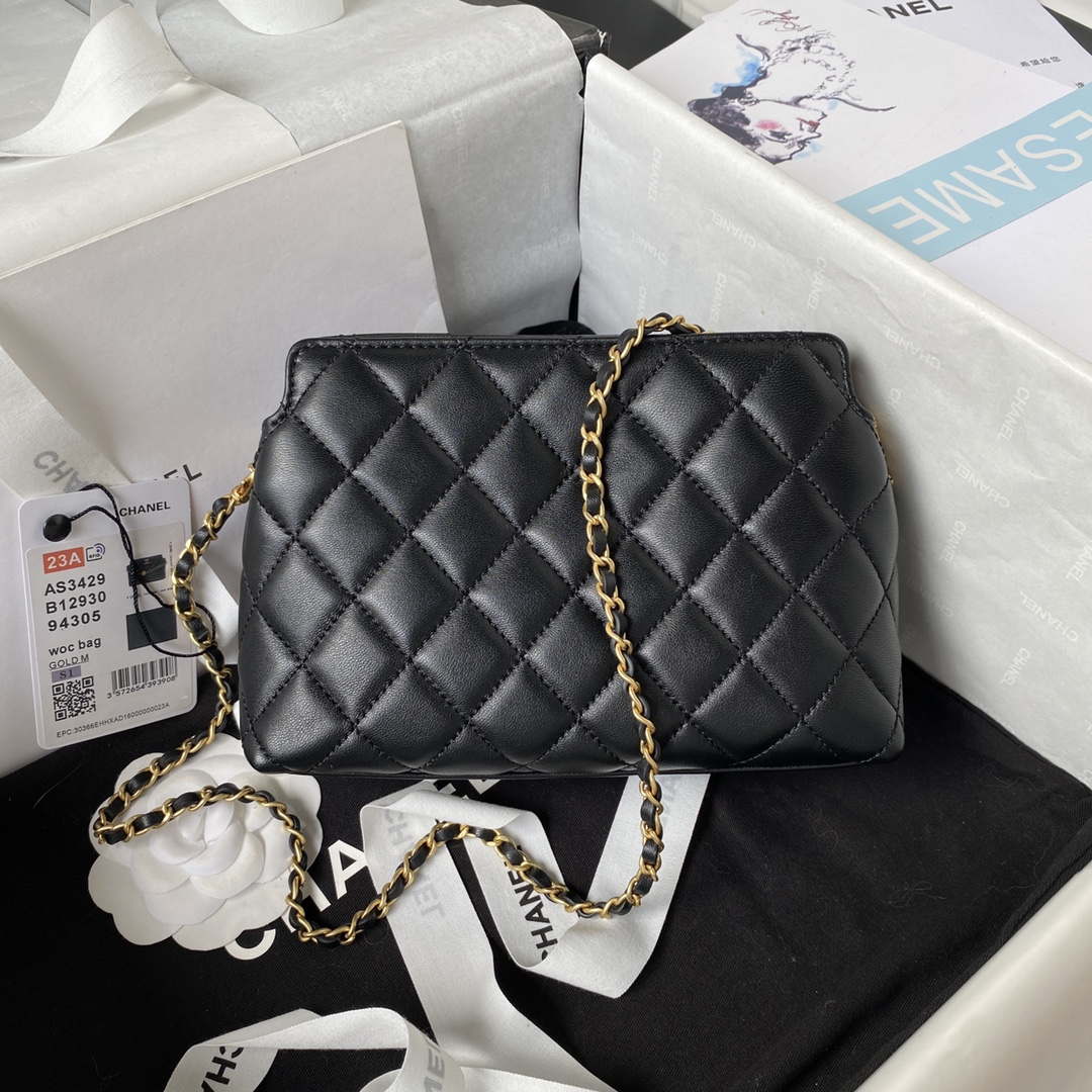 Chanel AS3429 Lambskin Bag Black | chanel as3429 lambskin bag black 002 ff3abf4d c2d9 4bc0 95a9 a3f30597384d