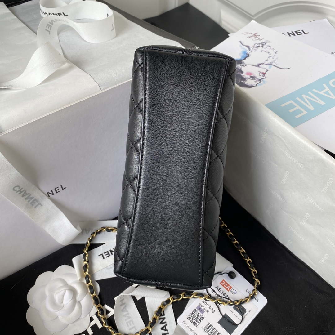 Chanel AS3429 Lambskin Bag Black | chanel as3429 lambskin bag black 005 0056f583 6cc1 43b1 93b4 4650deddae04