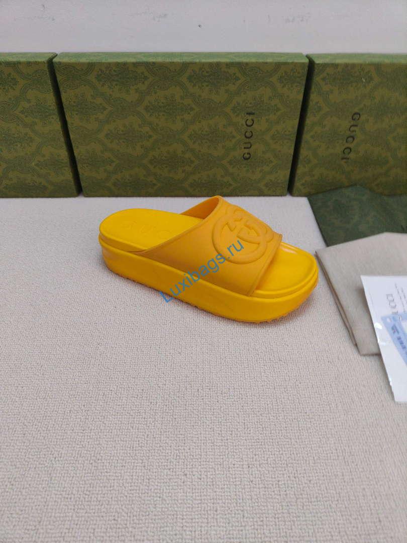 Gucci 692845 Women's Slide With Interlocking G G38258 | gucci 692845 womens slide with interlocking g g38258 3