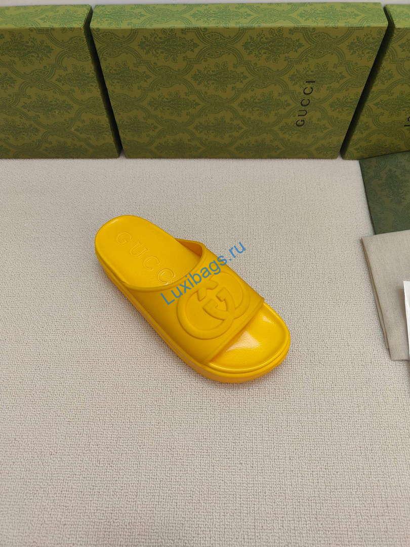 Gucci 692845 Women's Slide With Interlocking G G38258 | gucci 692845 womens slide with interlocking g g38258 4