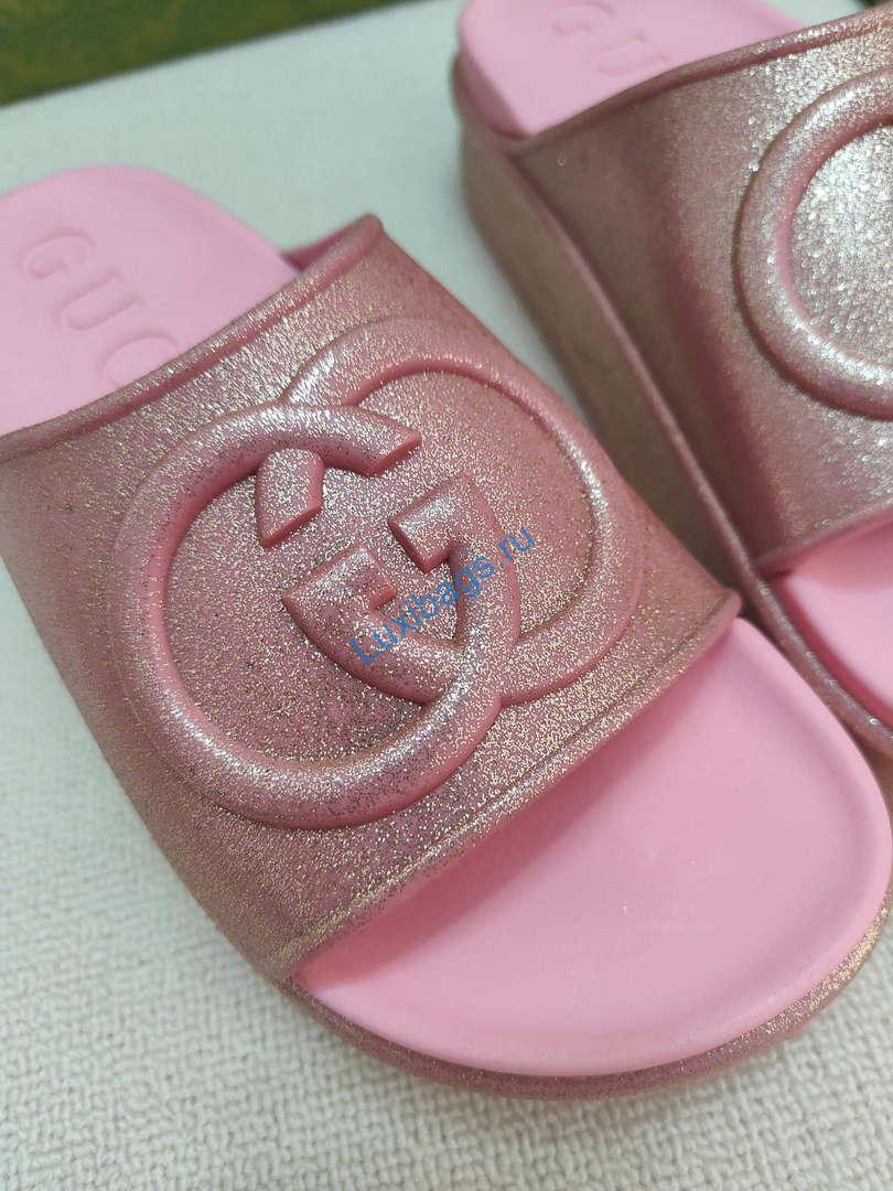 Gucci 692845 Women's Slide With Interlocking G G38262 | gucci 692845 womens slide with interlocking g g38262 8