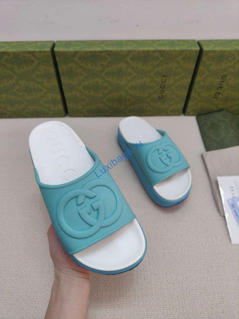 Gucci 692845 Women's Slide With Interlocking G G38264 | gucci 692845 womens slide with interlocking g g38264 8