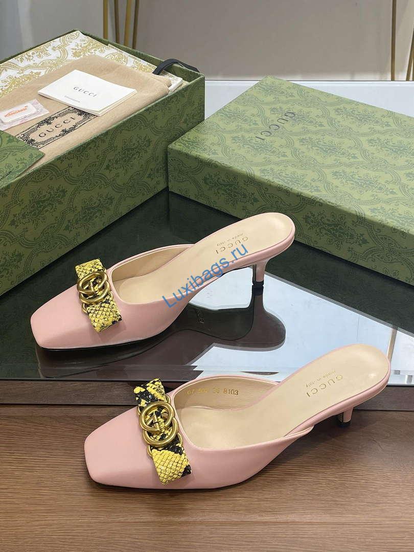 Gucci 738685 Women's Interlocking G Mule G38273 | gucci 738685 womens interlocking g mule g38273 5