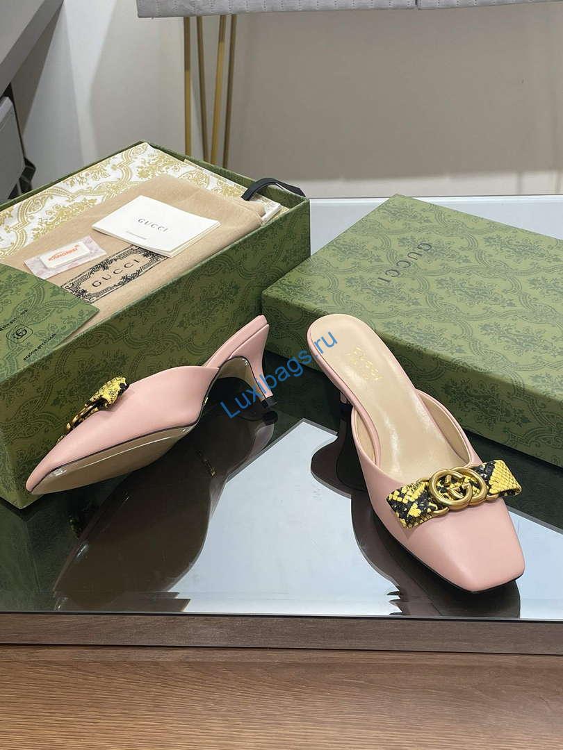 Gucci 738685 Women's Interlocking G Mule G38273 | gucci 738685 womens interlocking g mule g38273 6