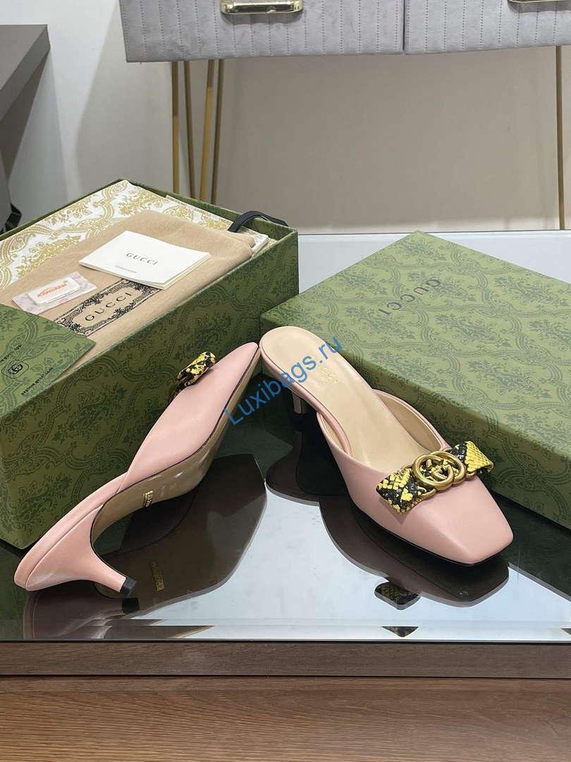 Gucci 738685 Women's Interlocking G Mule G38273 | gucci 738685 womens interlocking g mule g38273 7
