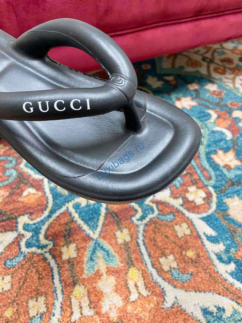 Gucci 746334 Women's Thong Platform Sandal G38248 | gucci 746334 womens thong platform sandal g38248 4