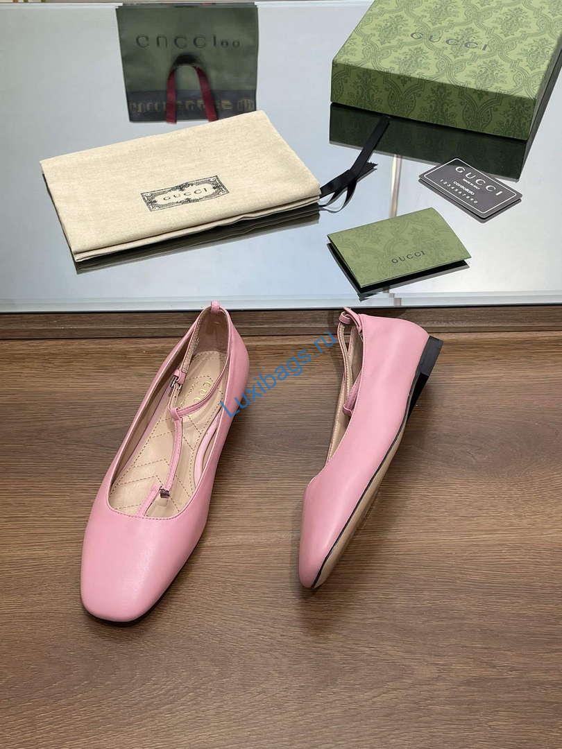 Gucci 754136 Women's Double G Ballet Flat G38266 | gucci 754136 womens double g ballet flat g38266 3