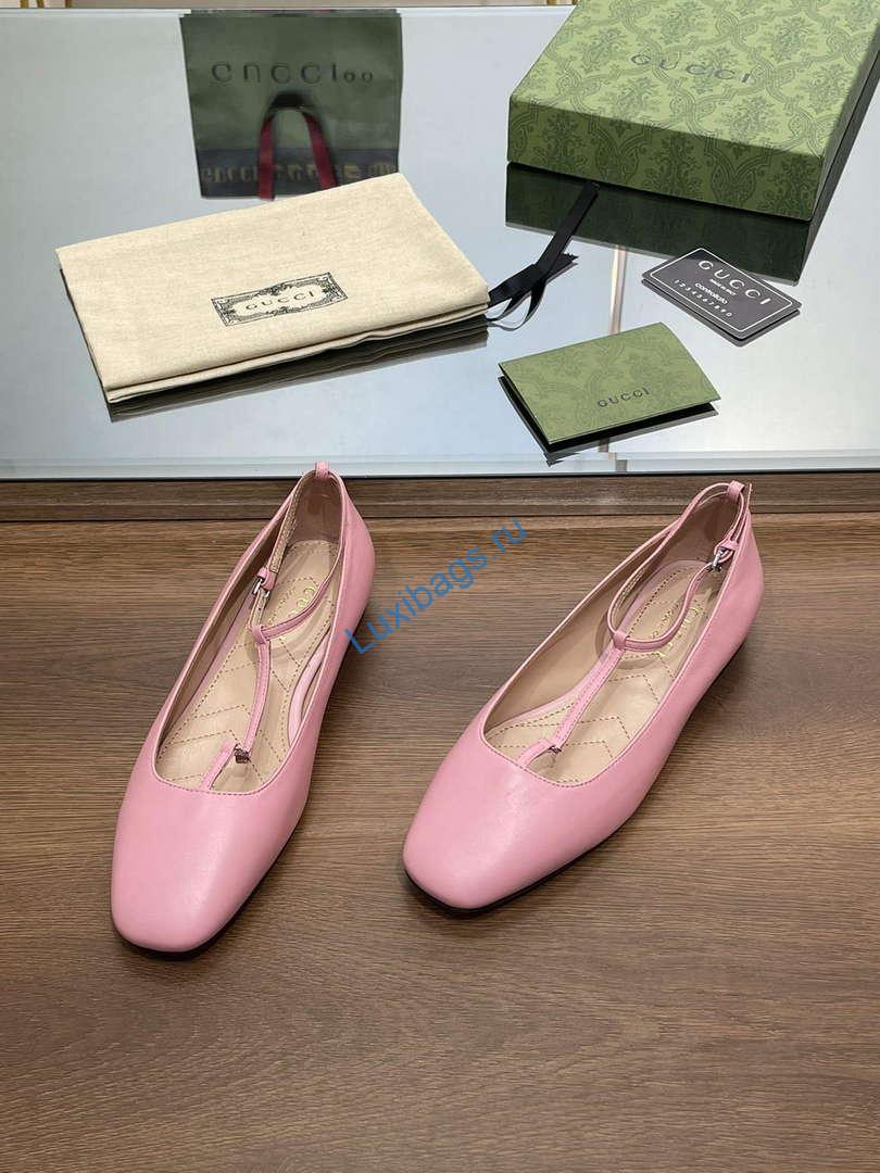 Gucci 754136 Women's Double G Ballet Flat G38266 | gucci 754136 womens double g ballet flat g38266 6