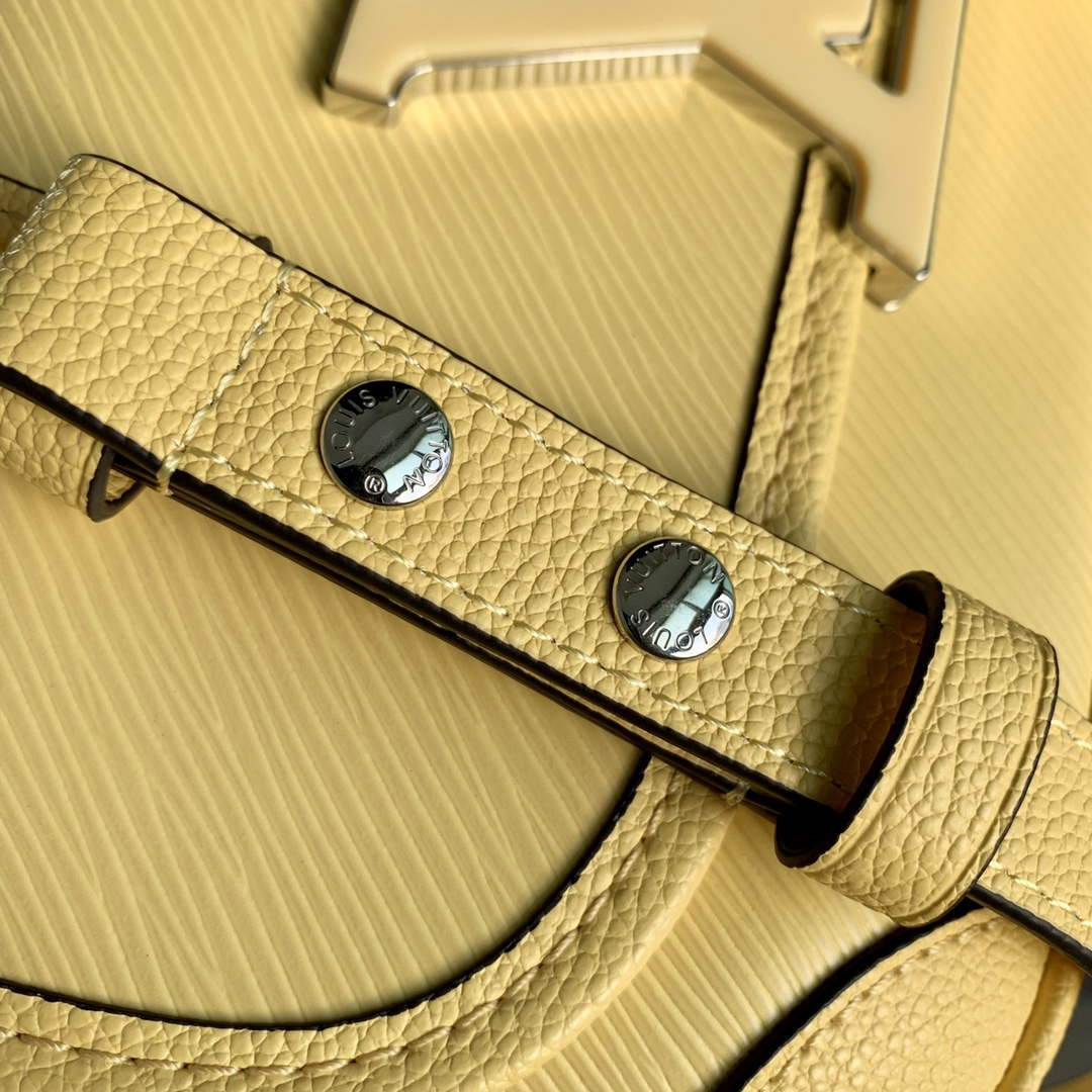 LV M22618 Louis Vuitton Buci Handbag Epi Leather Jaune Plume Yellow | lv m22618 louis vuitton buci handbag epi leather jaune plume yellow 7